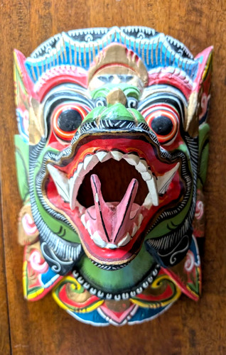 Vintage balinese hand carved - vintage,