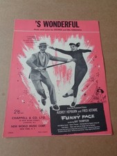 Audrey Hepburn/Fred Astaire - Funny Face 1957 sheet music (1)