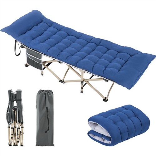 Folding camping cot mat for - camping,