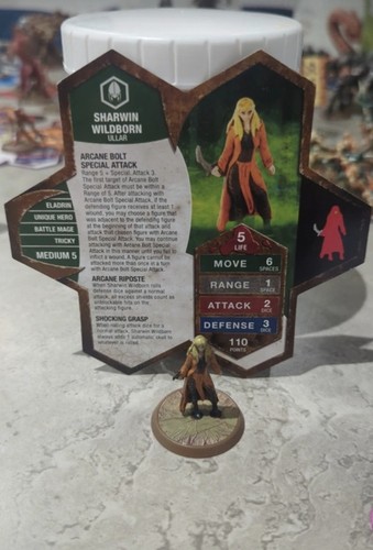Heroscape sharwin wildborn - heroscape,