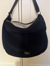 Blue Suede Radley Hobo Type Bag. BNWOT. Gorgeous Bag. Great Xmas Present.