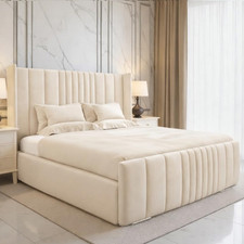 New Winged Panel Bed Frame