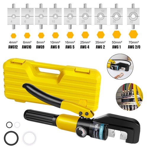 Dies hydraulic crimper - dies, set