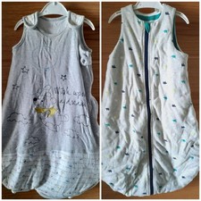 2x 2.5tog Disney/BHS Baby Sleep Zip Gro Bag 0-6 months