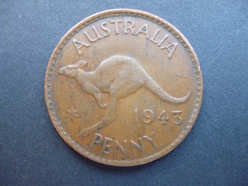 Australia one penny - one,