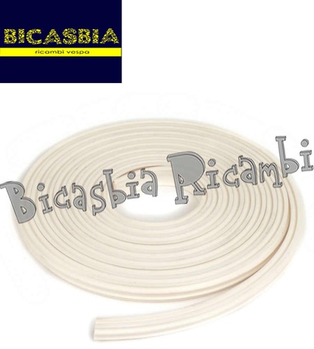 8636 white rubber strips - -,