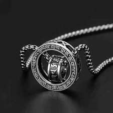 Viking amulet double-ring