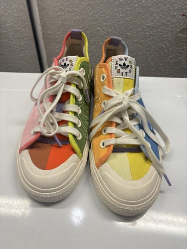 Adidas nizza low pride shoes - pride,
