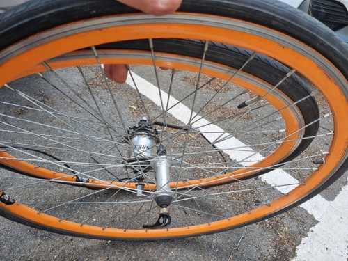700c wheelset orange - 700c, –