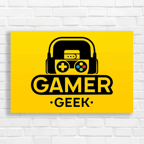 Gamer geek minimalist gaming - geek,