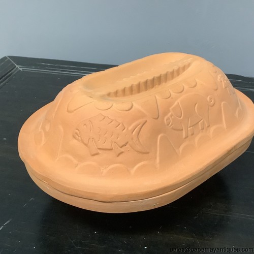 Clay roaster signed spara - roaster, w