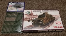 UM (Universal Models) Armored Railcar Zeppelin, No. 640 - 1:72 Scale- Model Kit