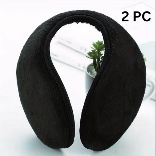 Plush winter earmuffs - 2x,