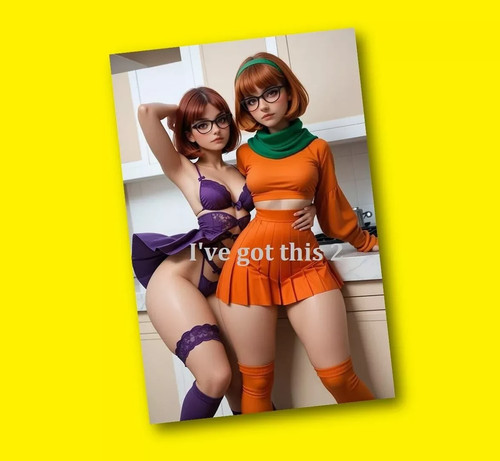 Fridge magnet velma dinkley - dinkley, +