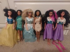 vintage 1990s Mattel Dolls Disney Princess Bundle