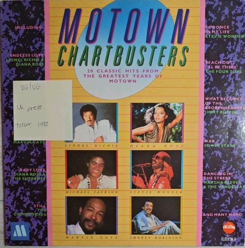 Motown chartbusters vinyl - motown,