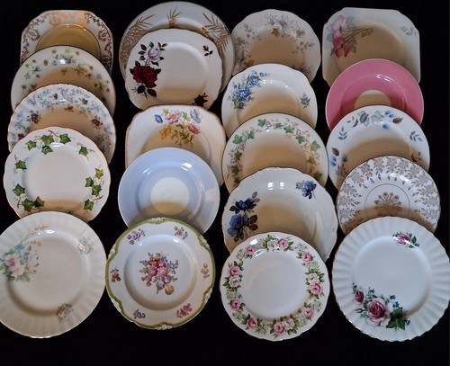 Job lot vintage - job, plates