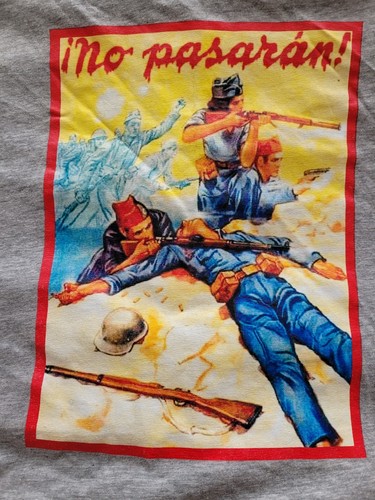 Pasaran unisex shirt anti - pasaran,