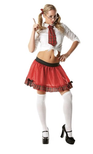 Adult schoolgirl tutu - adult,