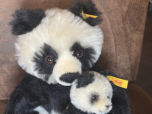 Steiff panda bear - bear, cha