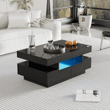 High-Gloss Coffee Table with