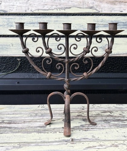 Hand forged vintage iron - hand-forged,