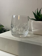 vintage cut glass whisky