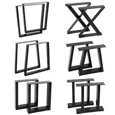 Pair of Iron Metal Table Legs