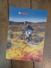 Yamaha Electric Bike Promotion Leaflet Catalogue