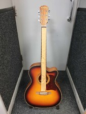 Electro acoustic guitar om/ folk body cutaway Freshman 20th anniversary