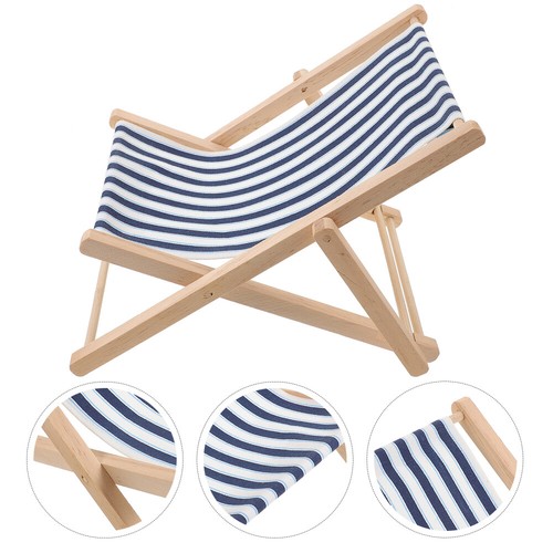 Artificial beach chair model - chair,