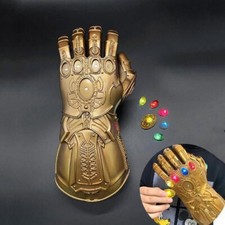 Kids Adults Thanos Infinity War Avengers Gauntlet Glove w/Removable LED Stone
