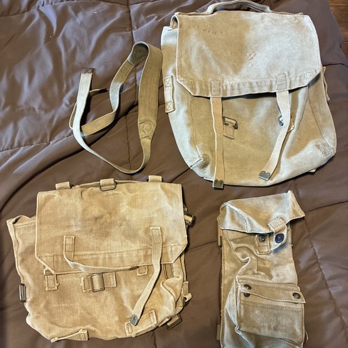 Ww2 danish army p37 webbing - p37,