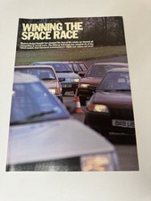 Original 1985 Estate Cars 7 Sided Magazine Feature Test Sierra Montego Astra