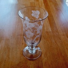 Elegant Acid Etched Glass