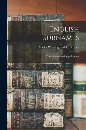 English surnames paperback - surnames,