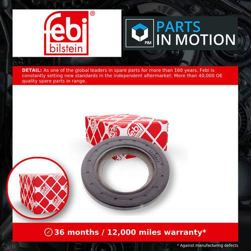 Crankshaft oil seal front - crankshaft,