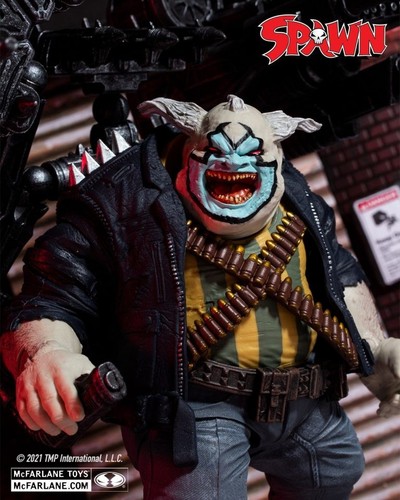 Mcfarlane spawn clown deluxe - spawn,