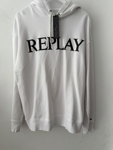 Replay men white - men's, cotton