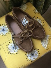 brown suede ladies  shoes 5.1/2 wide fit from Marks and Spencer new with tags.