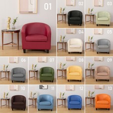 Pu Leather Tub Chair Cover