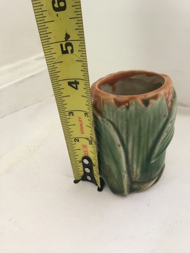 Corn cob ceramic vase - cob,