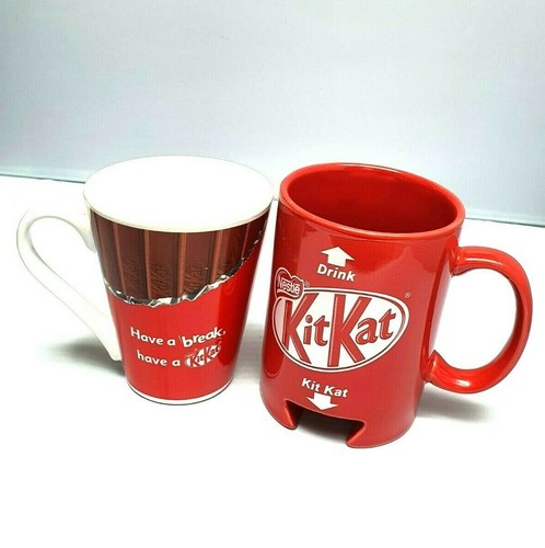 Nestle kit kat mugs - kat,