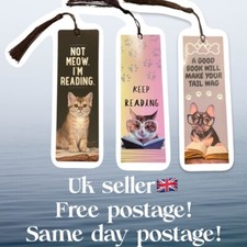 bookmark for books animal page holder dog cat puppy marker clip slip kids kitten