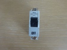 Wylex NB40 B40 40A circuit