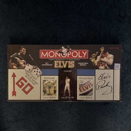 Elvis monopoly 25th - elvis,