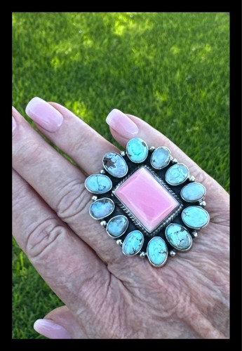 Navajo pink conch golden - navajo~pink, ~golden