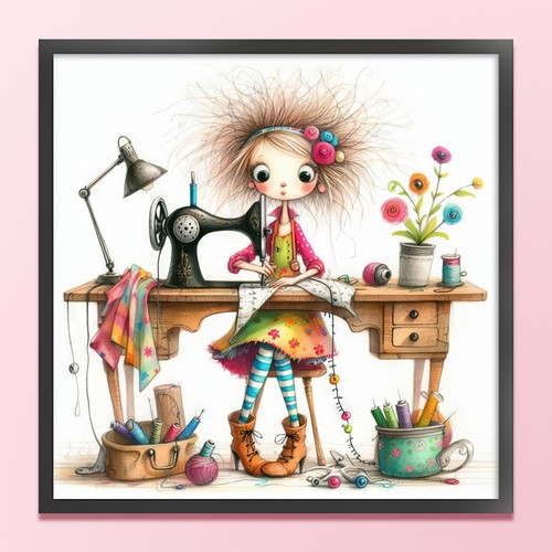 Full embroidery cotton thread - full,