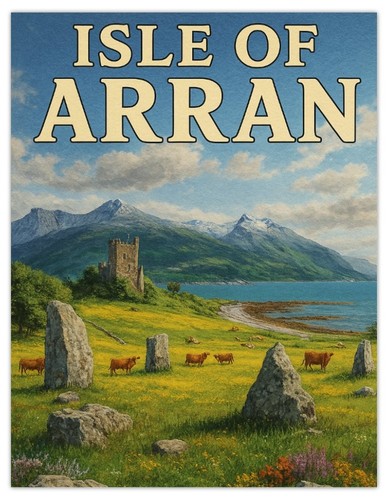Isle arran large fridge - isle, of