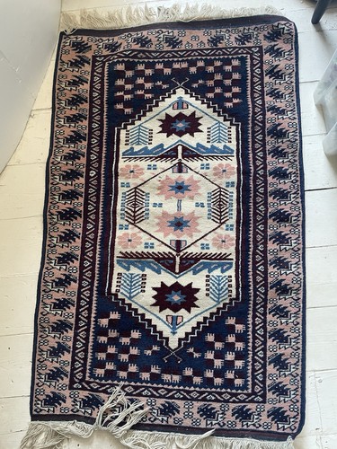 Vintage kilim wool handwoven - kilim, wool?